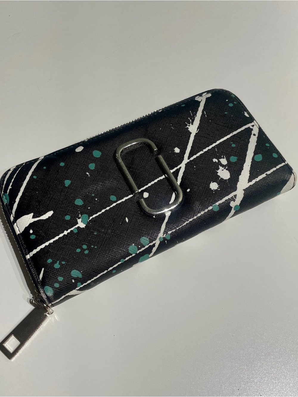 MARC JACOBS - Women The Snapshot Wallert Splatter Paint Discontinued